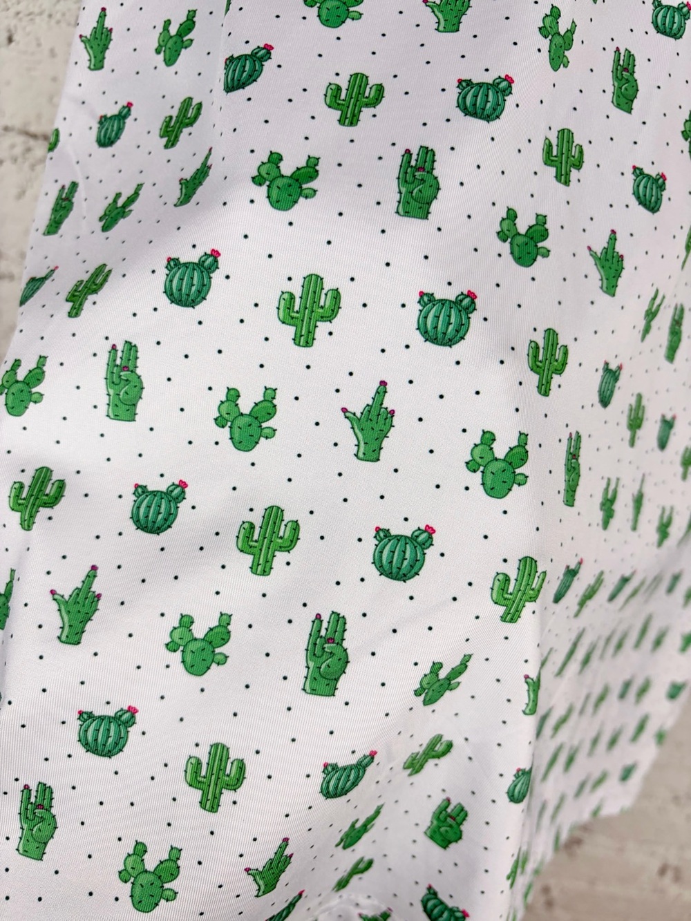 Bogey Bros Cactus Prick-ly Pear Sleeveless Polo Golf Tank Top Womans XL - Picture 6 of 8